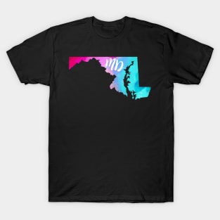 Colorful Maryland T-Shirt